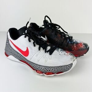 Nike KD 8 Xmas 824464-106 size 6Y Boys